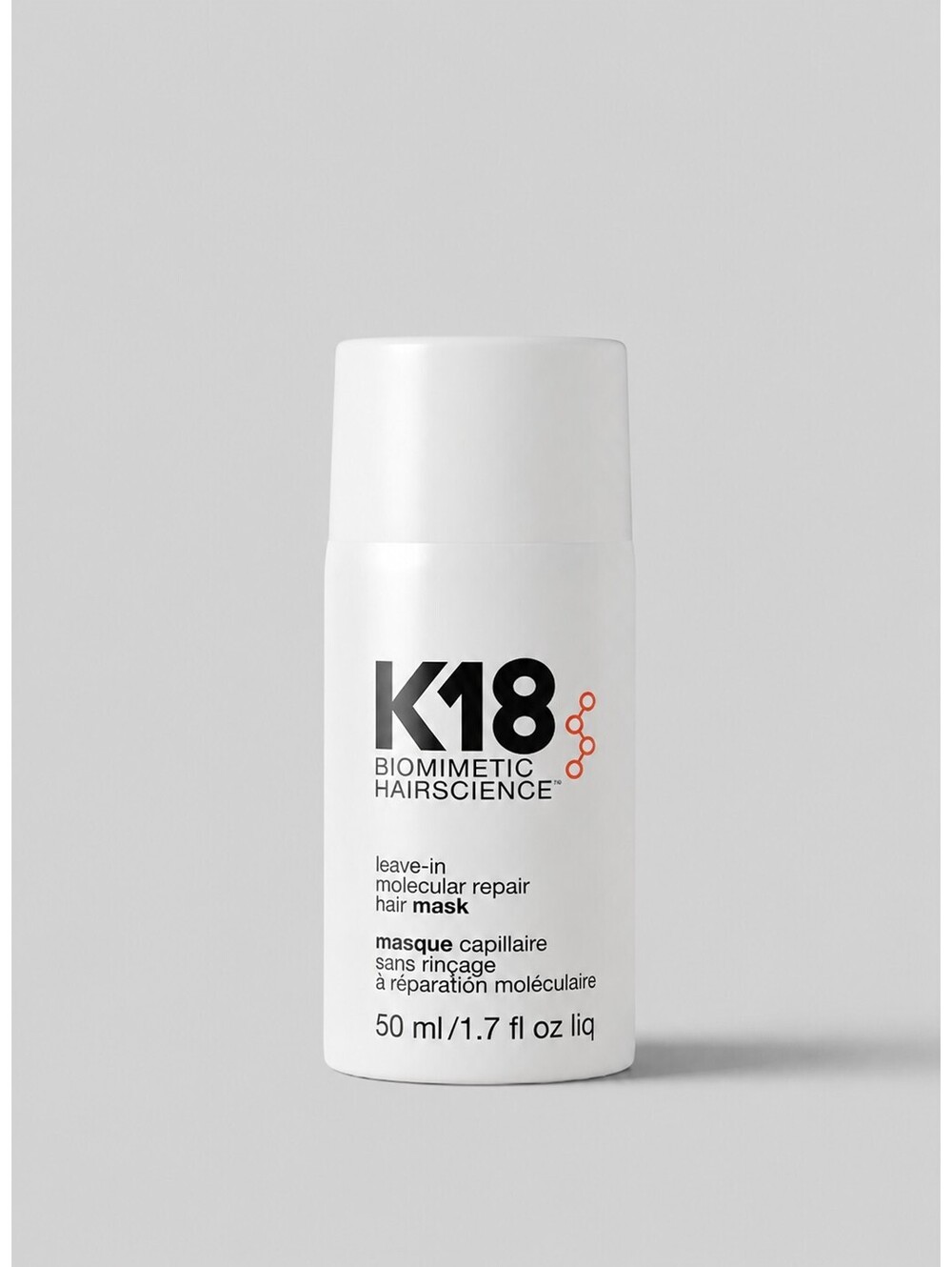K18 LEAVE-IN MOLECULAR REPAIR HAIR MASK – 50 mL / 1.7 FL OZ